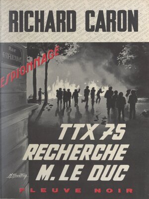 cover image of TTX 75 recherche M. le Duc